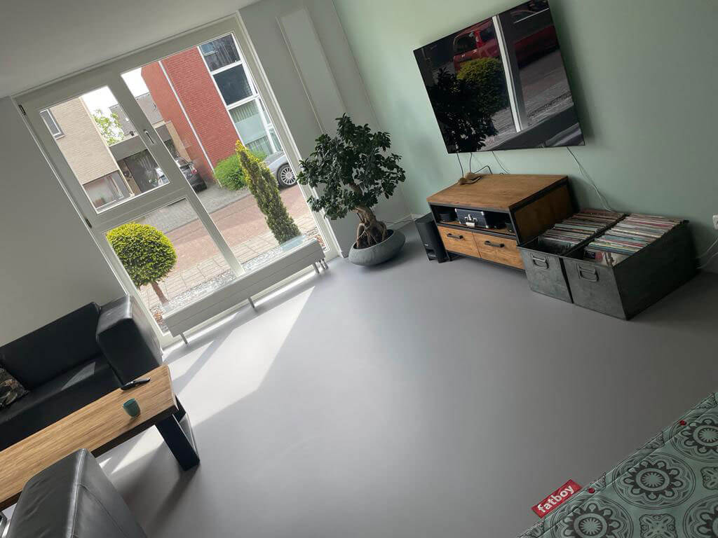 Gietvloer egaliseren